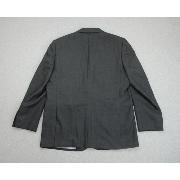 Charles Tyrwhitt Blazer Mens 44R Gray 100% Wool Classic Fit 2 Buttons - Picture 3 of 10